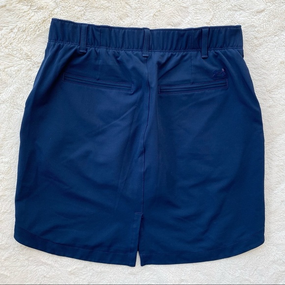 Under Armor navy blue golf hiking outdoor pickleball skort skirt shorts size 2 - Picture 3 of 9